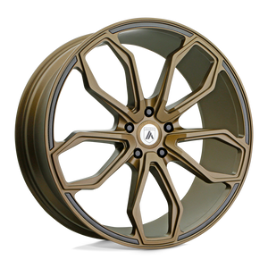 Asanti Black ABL-19 ATHENA Satin Bronze 22x10.5 +35 5x120mm 74.1mm - WheelWiz