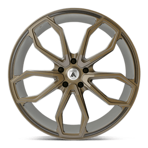 Asanti Black ABL-19 ATHENA Satin Bronze 22x10.5 +35 5x120mm 74.1mm - WheelWiz