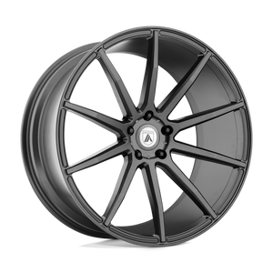 Asanti Black ABL-20 ARIES Matte Graphite 20x8.5 +20 5x115mm 72.6mm - WheelWiz