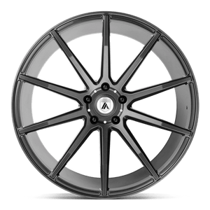 Asanti Black ABL-20 ARIES Matte Graphite 22x10.5 +35 5x112mm 72.6mm - WheelWiz