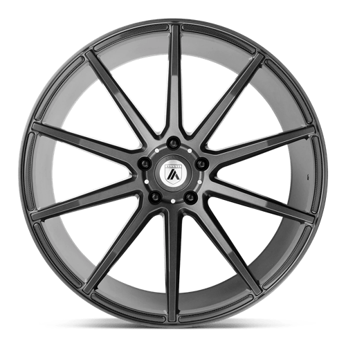 Asanti Black ABL-20 ARIES Matte Graphite 20x10 +40 5x112mm 72.6mm - WheelWiz