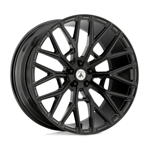 Asanti Black ABL-21 LEO Gloss Black 20x8.5 +38 Custom 72.6mm - WheelWiz