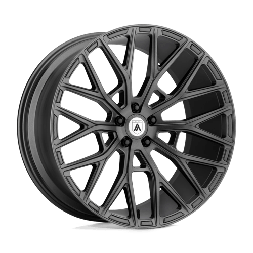 Asanti Black ABL-21 LEO Matte Graphite 20x8.5 +38 5x114.3mm 72.6mm - WheelWiz