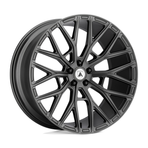 Asanti Black ABL-21 LEO Matte Graphite 20x8.5 +38 5x120mm 74.1mm - WheelWiz