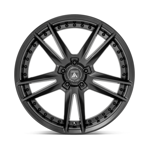 Asanti Black ABL-33 REIGN Satin Black 20x9 +15 5x115mm 72.6mm - Wheelwiz