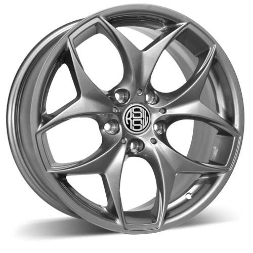 RSSW Xenon Gunmetal 18x8 +35 5x120mm 74.1mm