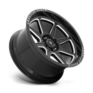 American Force AC002 Trail Gloss Black W/ Milled 20x10 -18 6x135mm 87.1mm - Wheelwiz