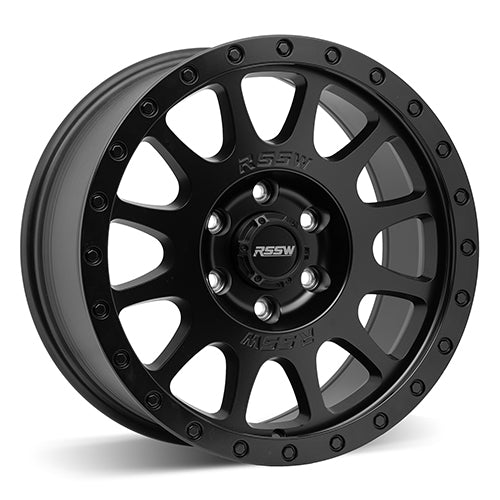 RSSW Overland Satin Black 20x9 +30 5x127mm 71.5mm - Wheelwiz
