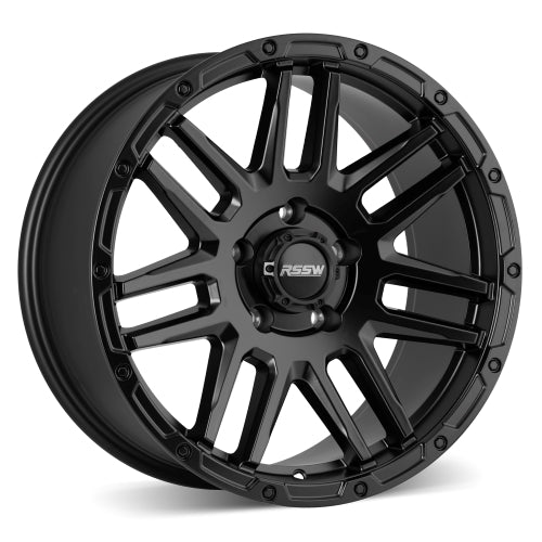RSSW Blitz Satin Black 17x8 +10 5x139.7mm 77.8mm