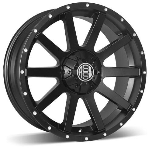 RSSW Rambler Matte black 17x7.5 +15 5x139.7mm 77.8mm