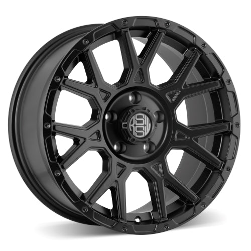 RSSW Strike Satin Black 17x8 +20 5x139.7mm 77.8mm