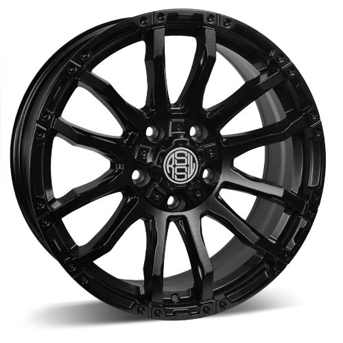 RSSW Wired Satin Black 17x7.5 +25 5x127mm 71.5mm