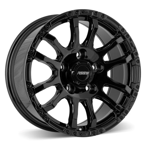 RSSW Force Gloss Black 18x8.5 +30 5x127mm 71.5mm