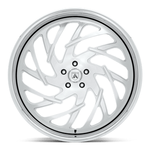 Asanti Forged AF864 Brushed W/ Chrome Lip 26x10 +6 5x114.3mm 72mm