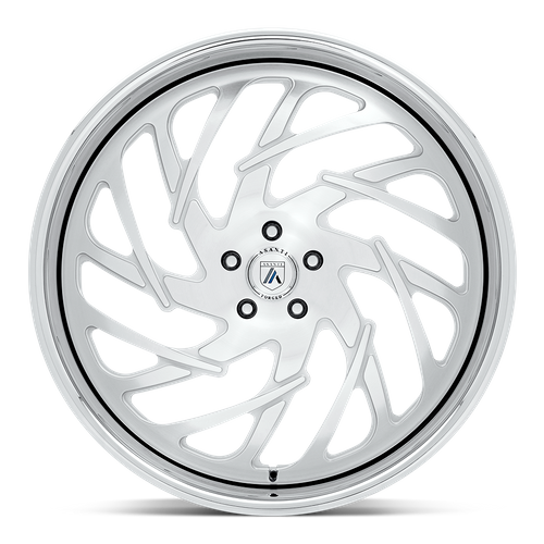Asanti Forged AF864 Brushed 24x9 -2 5x120.65mm 73.1mm - Wheelwiz