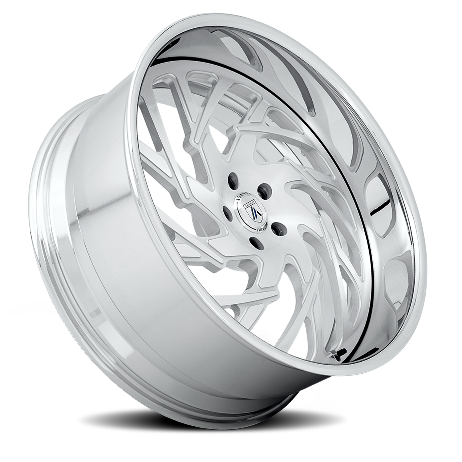 Asanti Forged AF864 Brushed 26x10 +05 5x120.65mm 73.1mm - Wheelwiz