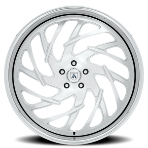 Asanti Forged AF864 Brushed 26x10 +05 5x120.65mm 73.1mm - Wheelwiz