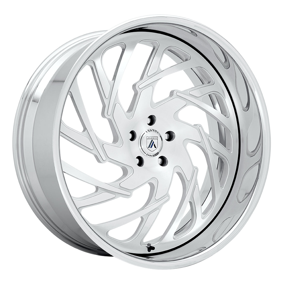 Asanti Forged AF864 Brushed 24x10 -20 5x120.65mm 73.1mm - Wheelwiz