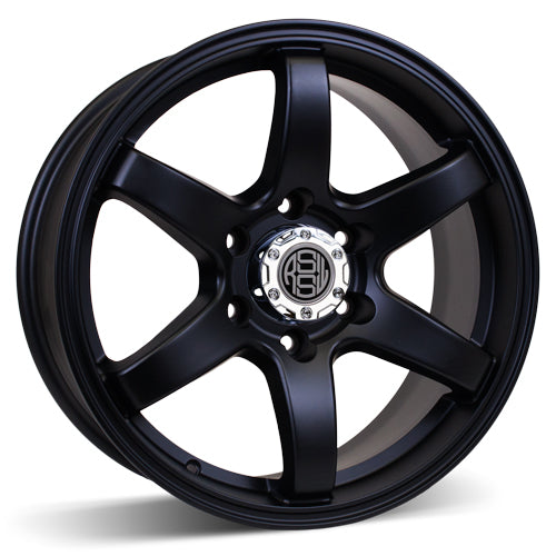 RSSW Torque Matte black 17x7.5 +38 6x135mm 87.1mm