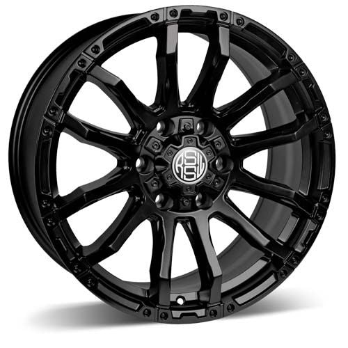 RSSW Wired Satin Black 17x7.5 +25 6x135mm 87.1mm