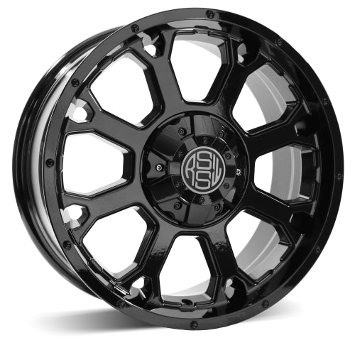 RSSW Enduro Gloss Black 18x8 +25 6x135mm 87.1mm