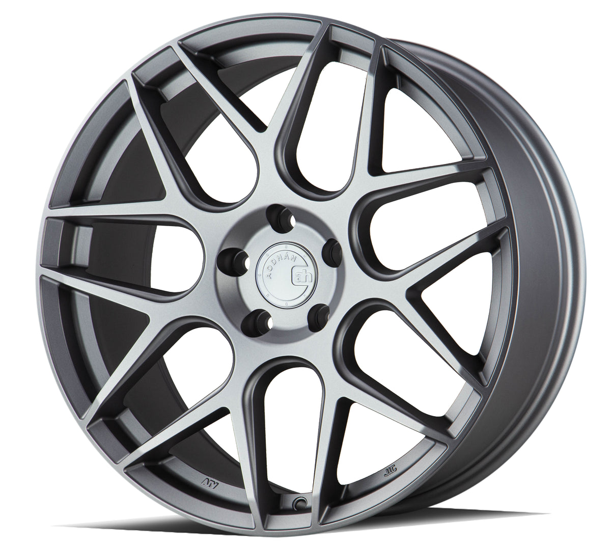 Aodhan AFF2 Matte Gray 19x8.5 +35 5x120 72.6mm - Wheelwiz