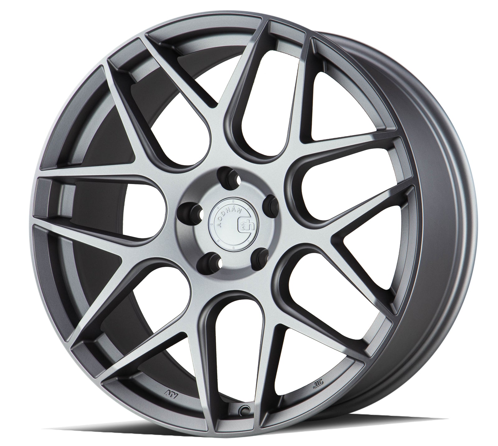 Aodhan AFF2 Matte Gray 19x8.5 +35 5x114.3 73.1mm - Wheelwiz