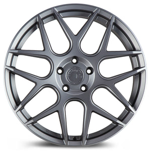 Aodhan AFF2 Matte Gray 19x8.5 +35 5x120 72.6mm - Wheelwiz
