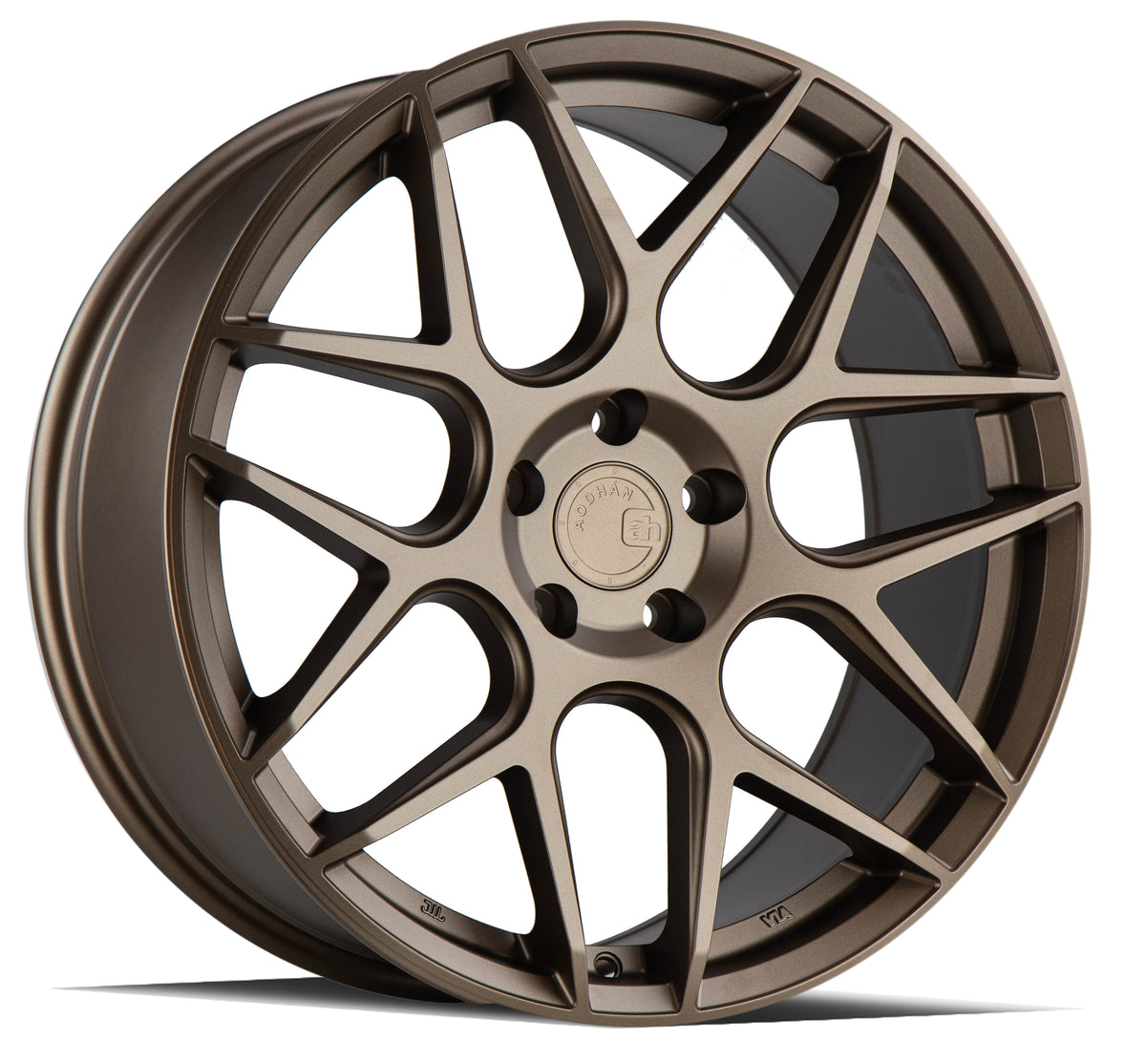 Aodhan AFF2 Matte Bronze 19x8.5 +35 5x112 66.6mm - Wheelwiz