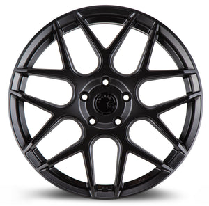 Aodhan AFF2 Matte Black 19x8.5 +35 5x114.3 73.1mm - Wheelwiz