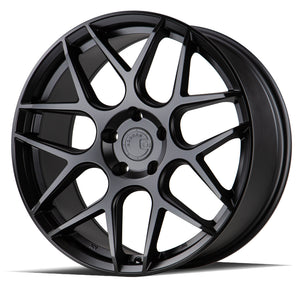Aodhan AFF2 Matte Black 19x8.5 +35 5x114.3 73.1mm - Wheelwiz