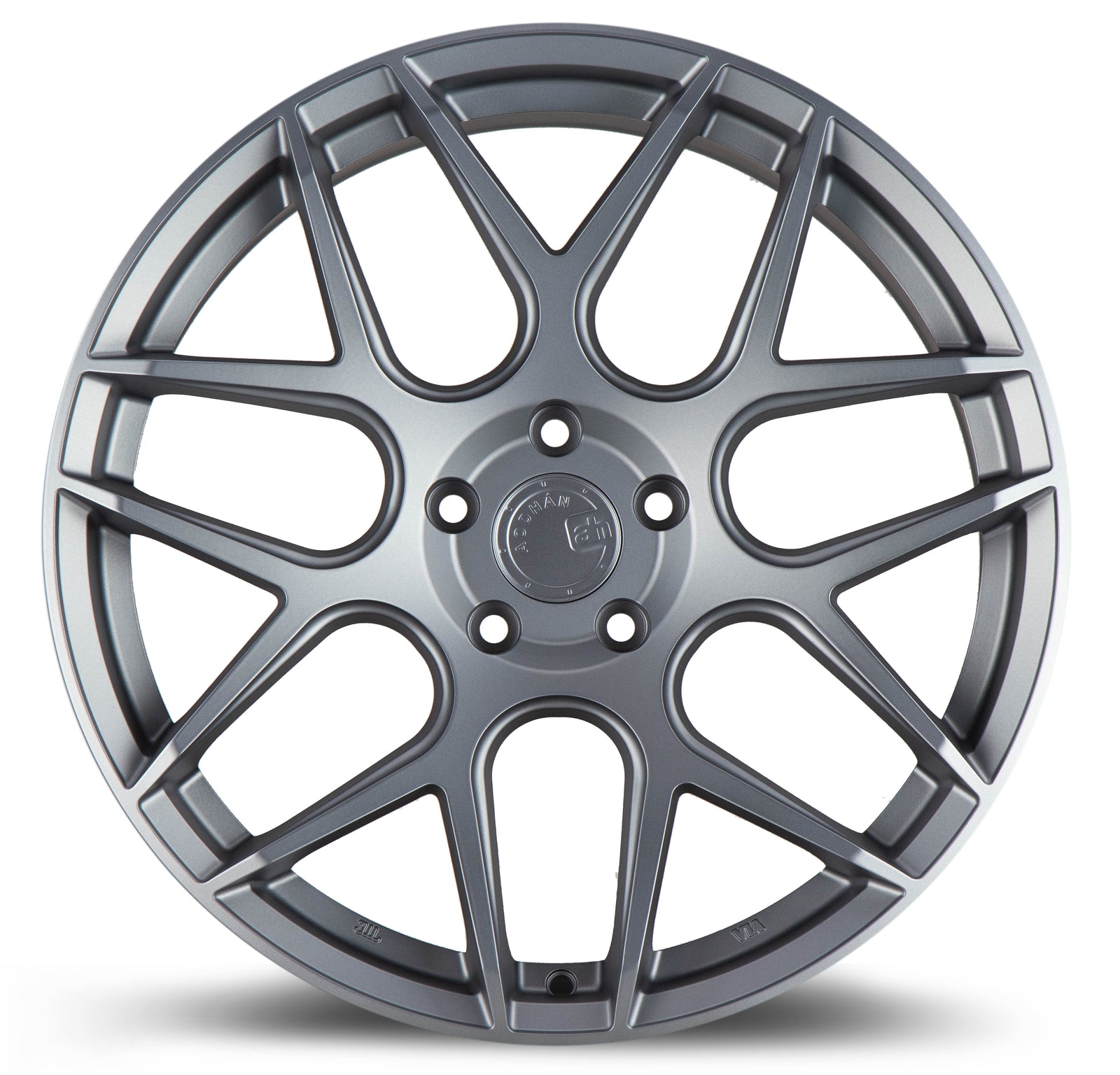 Aodhan AFF2 Matte Gray 19x9.5 +35 5x112 66.6mm - Wheelwiz