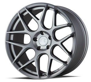 Aodhan AFF2 Matte Gray 19x9.5 +35 5x112 66.6mm - Wheelwiz