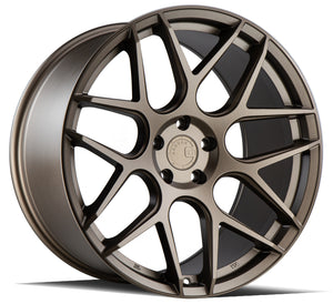 Aodhan AFF2 Matte Bronze 20x10.5 +45 5x114.3 73.1mm - Wheelwiz