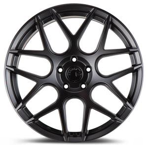 Aodhan AFF2 Matte Black 20x10.5 +45 5x114.3 73.1mm - Wheelwiz
