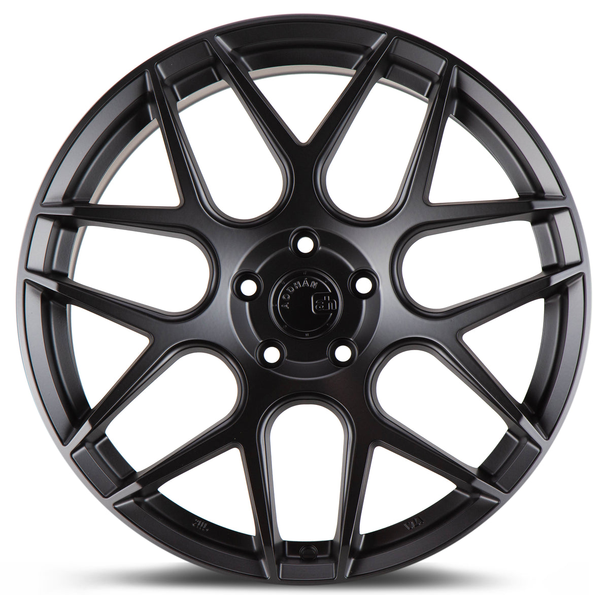 Aodhan AFF2 Matte Black 20x10.5 +35 5x112 66.6mm - Wheelwiz