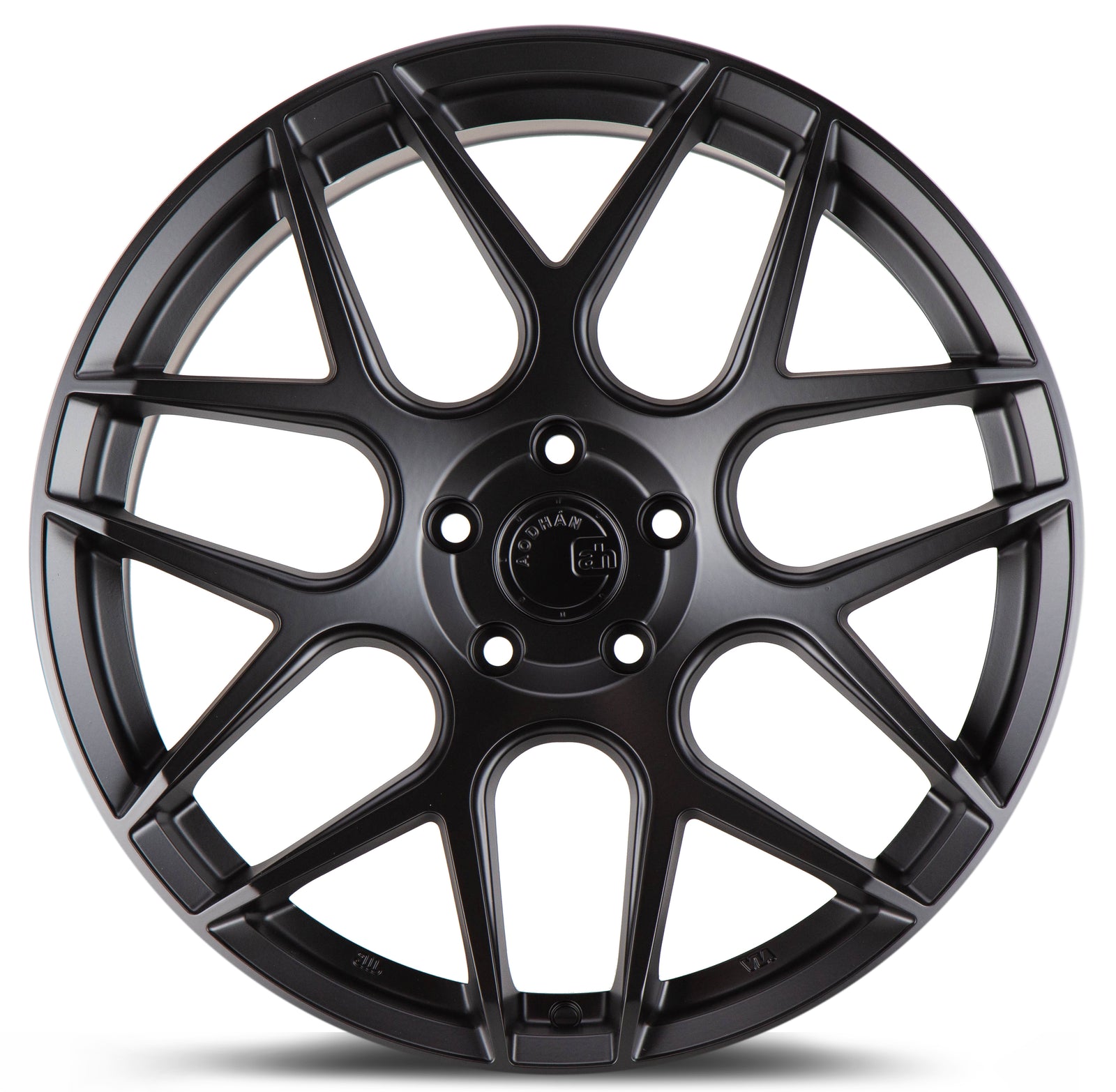 Aodhan AFF2 Matte Black 20x10.5 +35 5x120 72.6mm - Wheelwiz