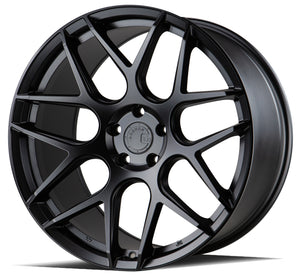Aodhan AFF2 Matte Black 20x10.5 +35 5x120 72.6mm - Wheelwiz