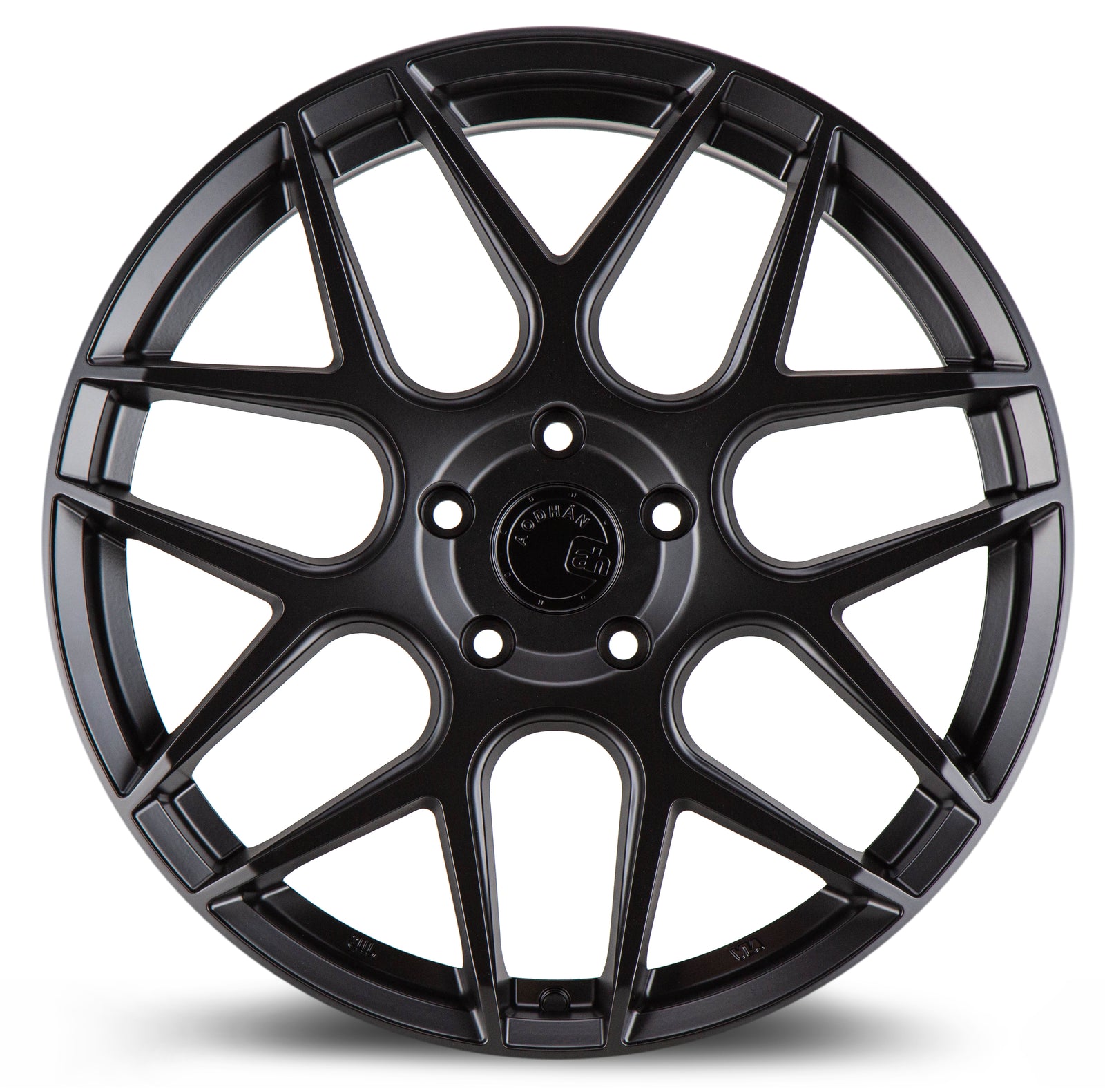 Aodhan AFF2 Matte Black 20x9 +30 5x120 72.6mm - Wheelwiz
