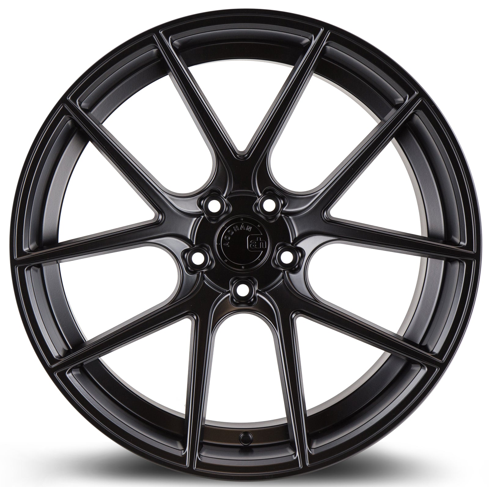 Aodhan AFF3 Matte Black 20x9 +30 5x120 72.6mm - Wheelwiz