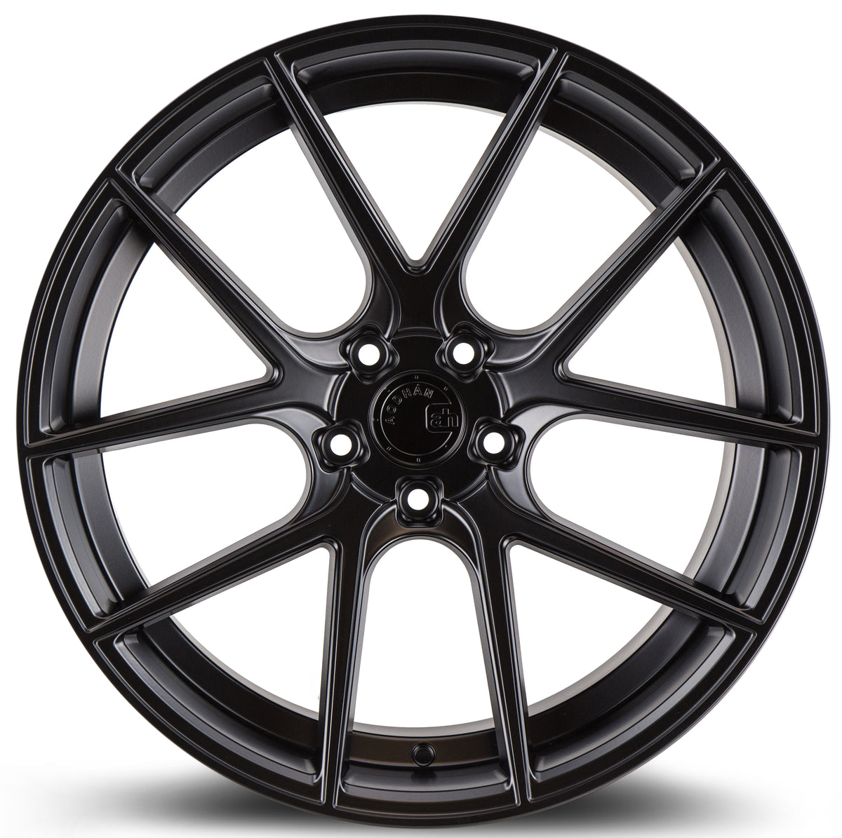 Aodhan AFF3 Matte Black 20x9 +30 5x120 72.6mm - Wheelwiz