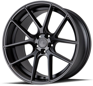 Aodhan AFF3 Matte Black 20x9 +32 5x114.3 73.1mm - Wheelwiz