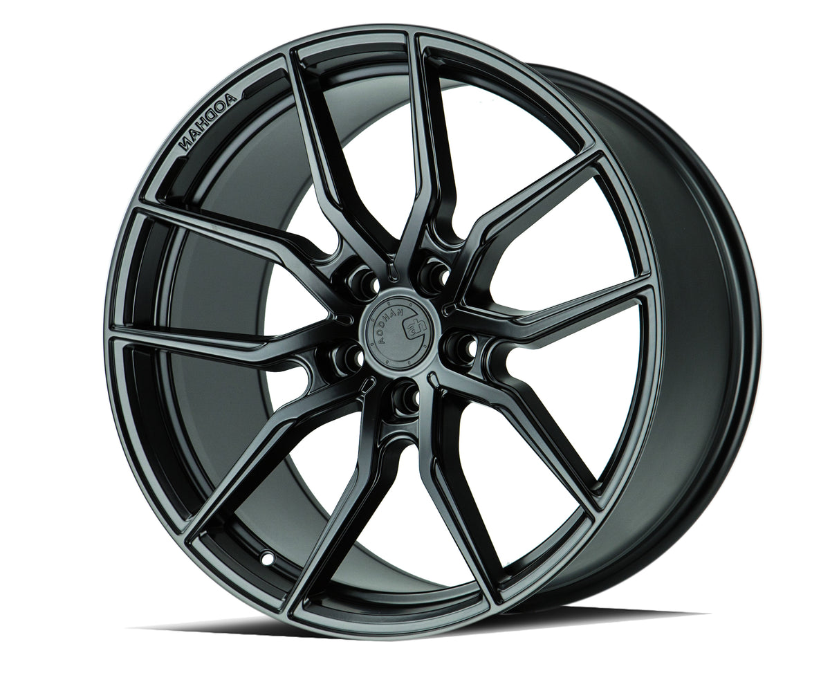 Aodhan AFF1 Matte Black 20x10.5 +45 5x114.3 73.1mm - Wheelwiz