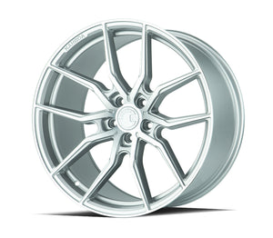 Aodhan AFF1 Gloss Silver Machined Face 20x10.5 +35 5x120 72.6mm - Wheelwiz