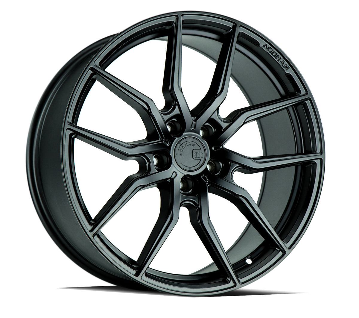 Aodhan AFF1 Matte Black 20x9 +30 5x120 72.6mm - Wheelwiz