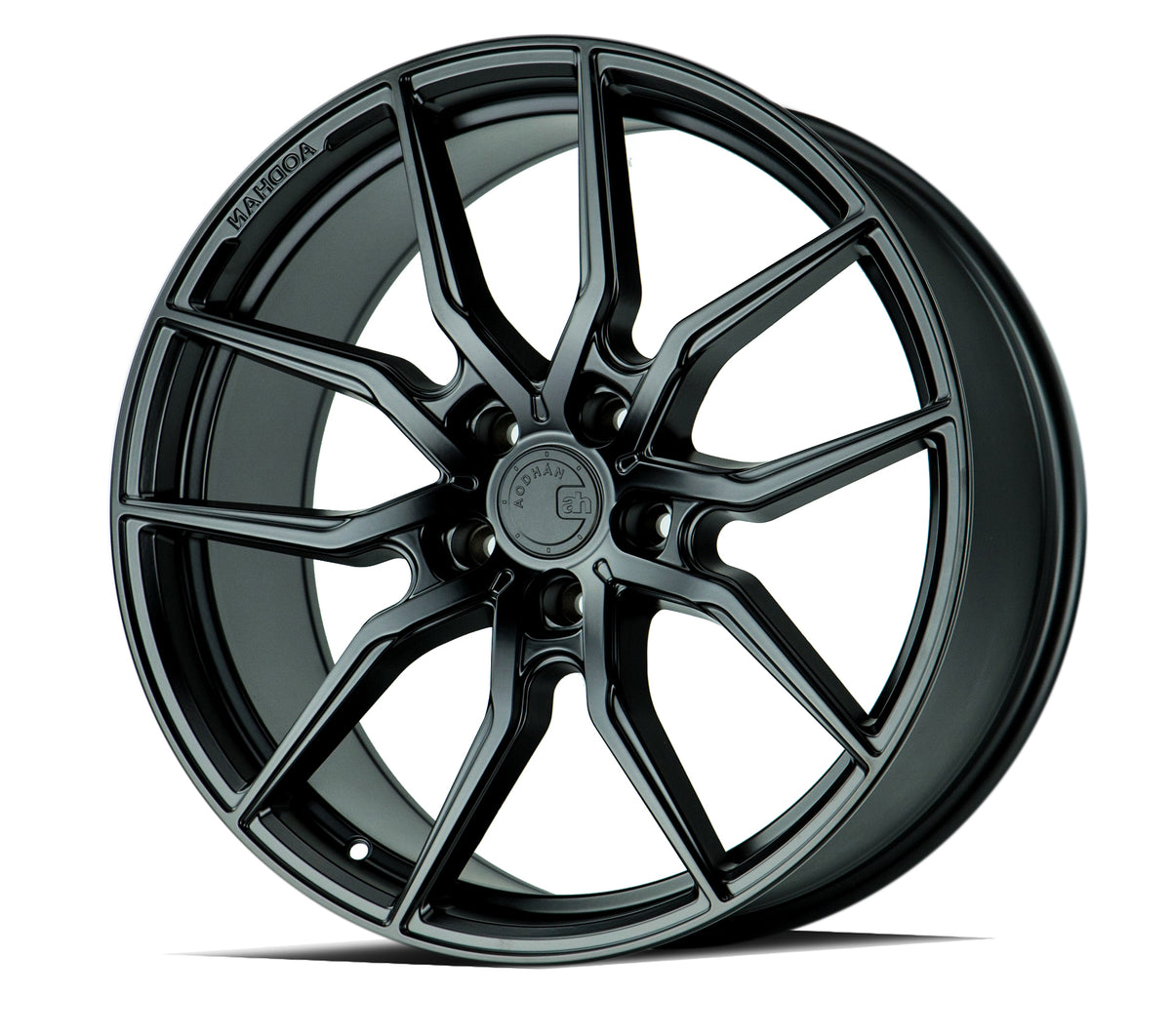 Aodhan AFF1 Matte Black 20x9 +30 5x120 72.6mm - Wheelwiz