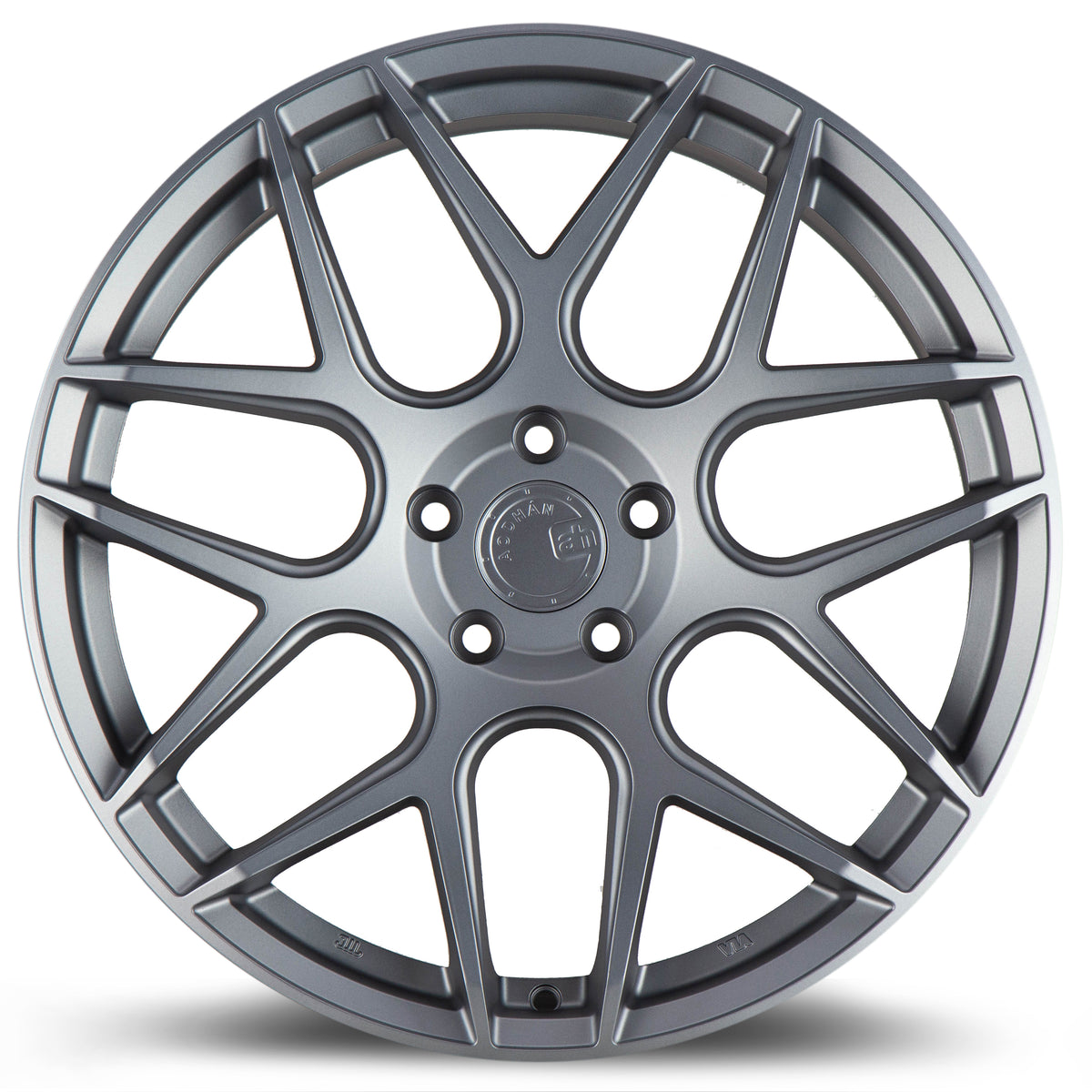 Aodhan AFF2 Matte Gray 20x10.5 +45 5x114.3 73.1mm - Wheelwiz