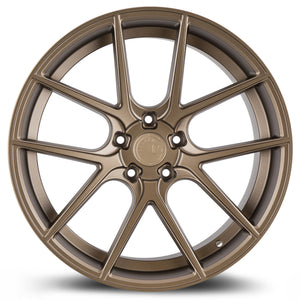 Aodhan AFF3 Matte Bronze 20x10.5 +35 5x120 72.6mm - Wheelwiz