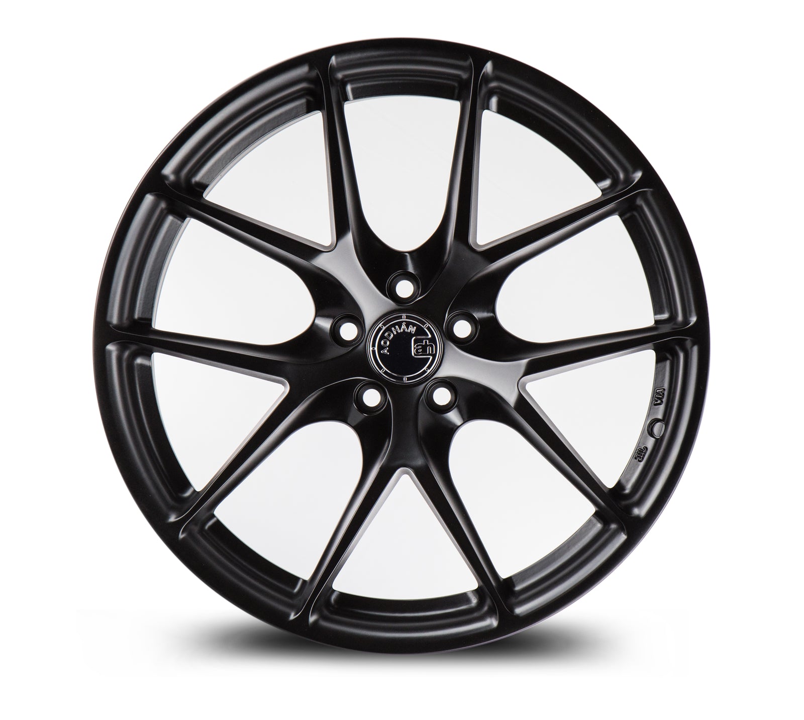 Aodhan AFF7 Matte Black 18x8.5 +35 5x114.3 73.1mm - Wheelwiz