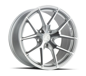 Aodhan AFF7 Gloss Silver Machined Face 18x9.5 +35 5x112 66.6mm - Wheelwiz